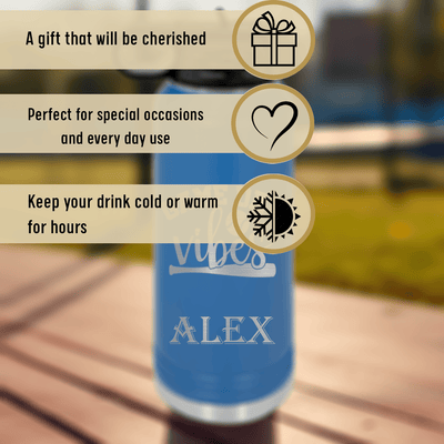Baseball Mood Water Bottle