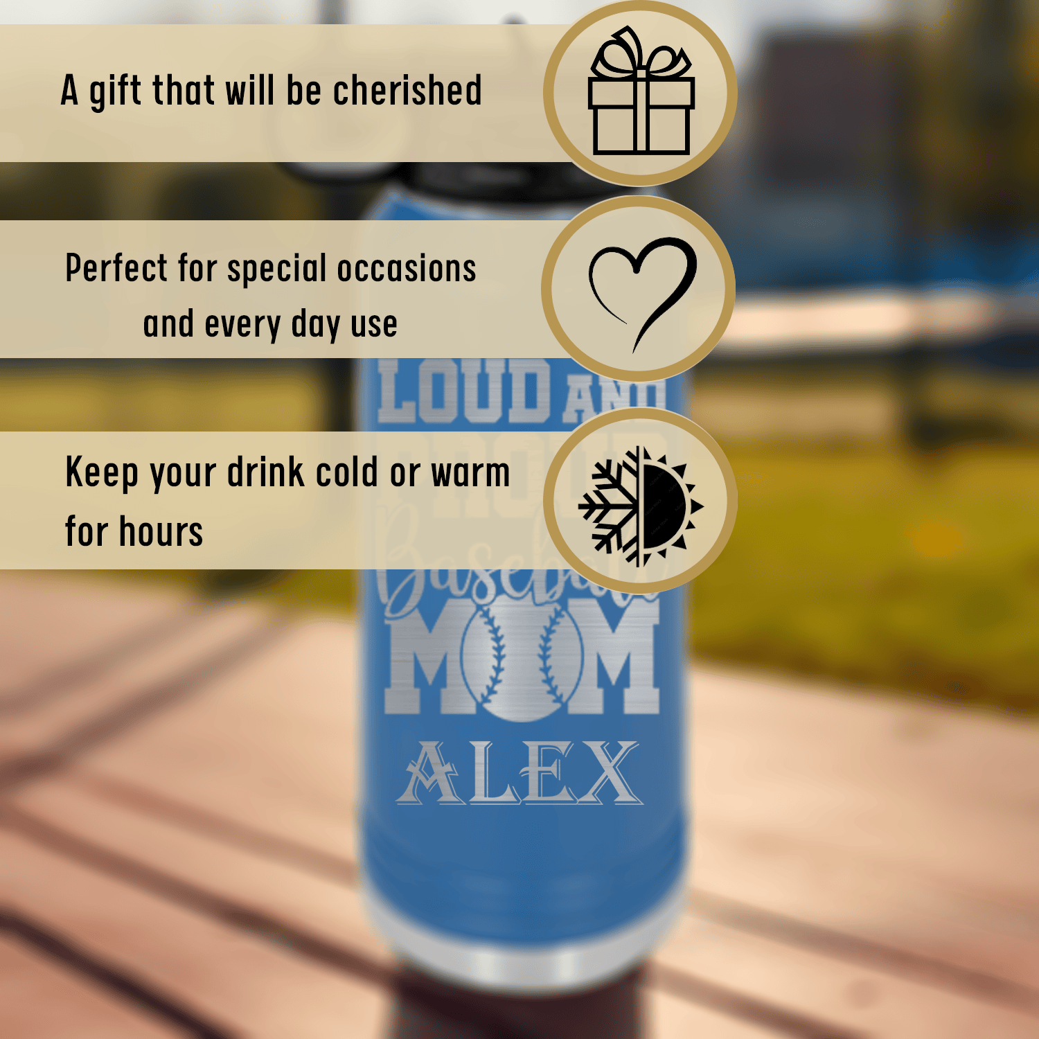 Echoing Cheers From The Diamond Water Bottle