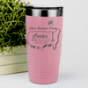 Salmon Golf Tumbler With Golfing Bachelor Party Design