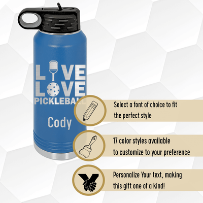 Live Love Pickle Water Bottle