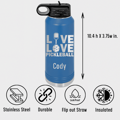 Live Love Pickle Water Bottle