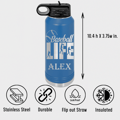 Living The Diamond Dream Water Bottle