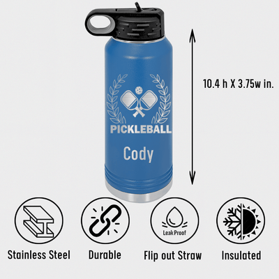 Master Of Pickleball Water Bottle