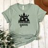Womens Light Green T Shirt with Pickle-Queen design