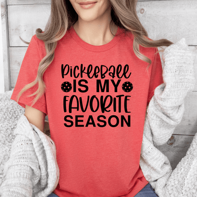 Pickleball Season Womens T Shirt