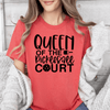 Queen Of The Pickleball Court Womens T Shirt