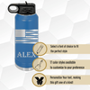 Star Spangled Bats Water Bottle