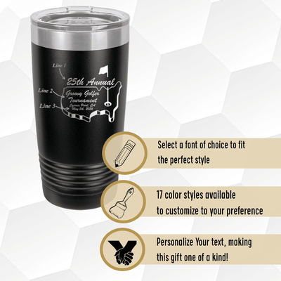 Ultimate Golfers Tournament Tumbler