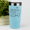 Teal Golf Tumbler With Ultimate Golfers Tournament Design