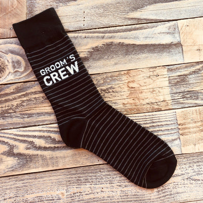 Grooms Crew Socks