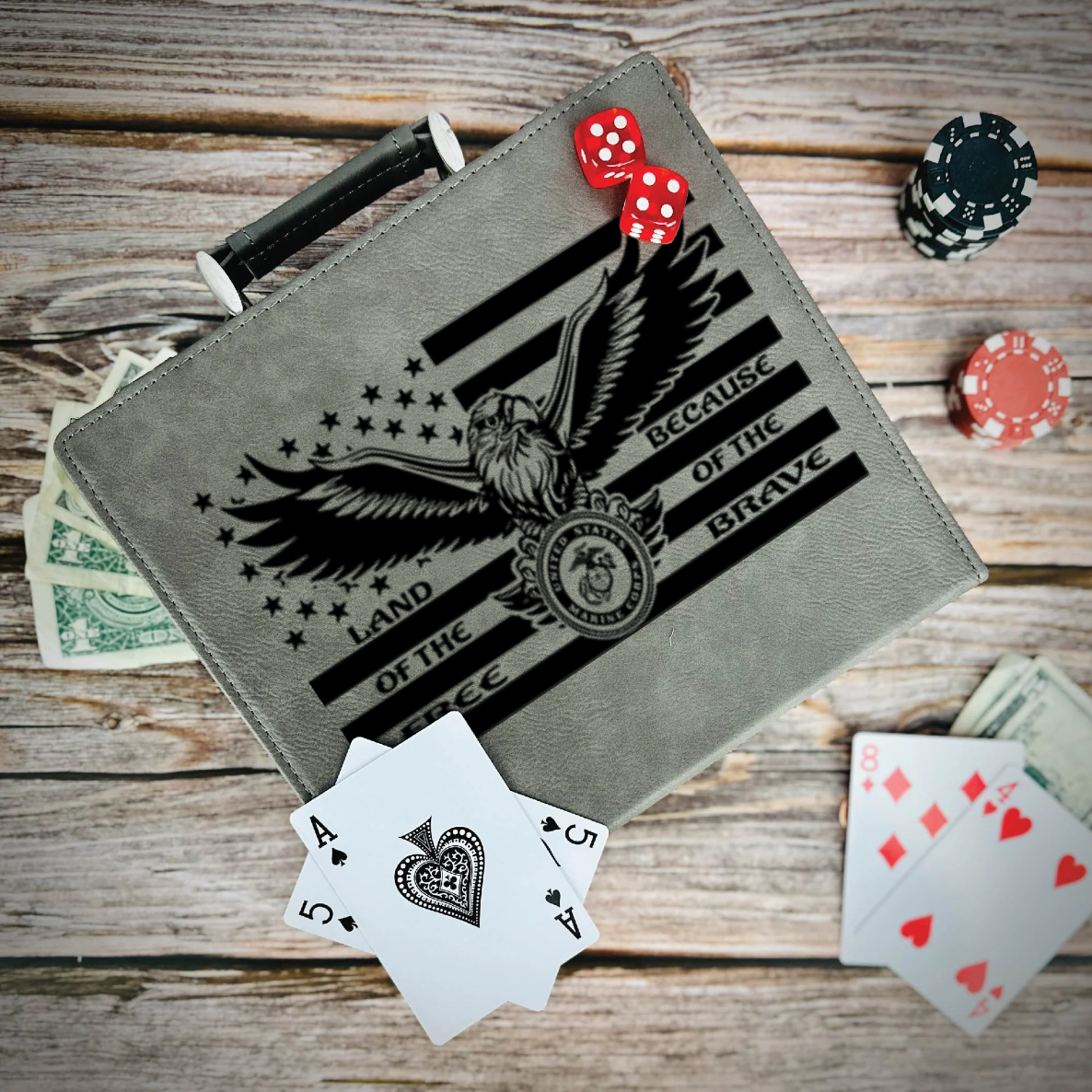 Because Of The Brave Poker Gift Set