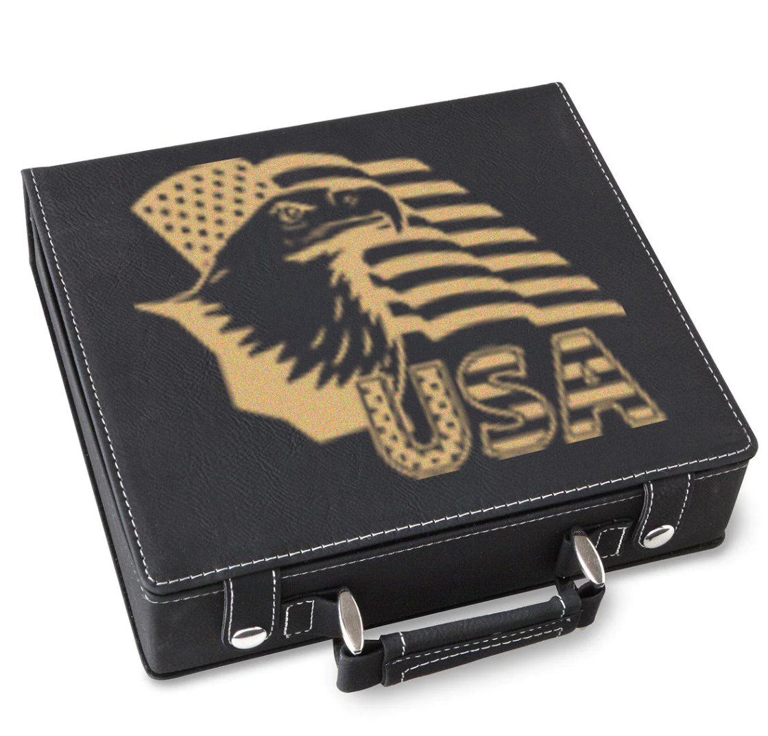 Birds Of Prey Flag Poker Gift Set