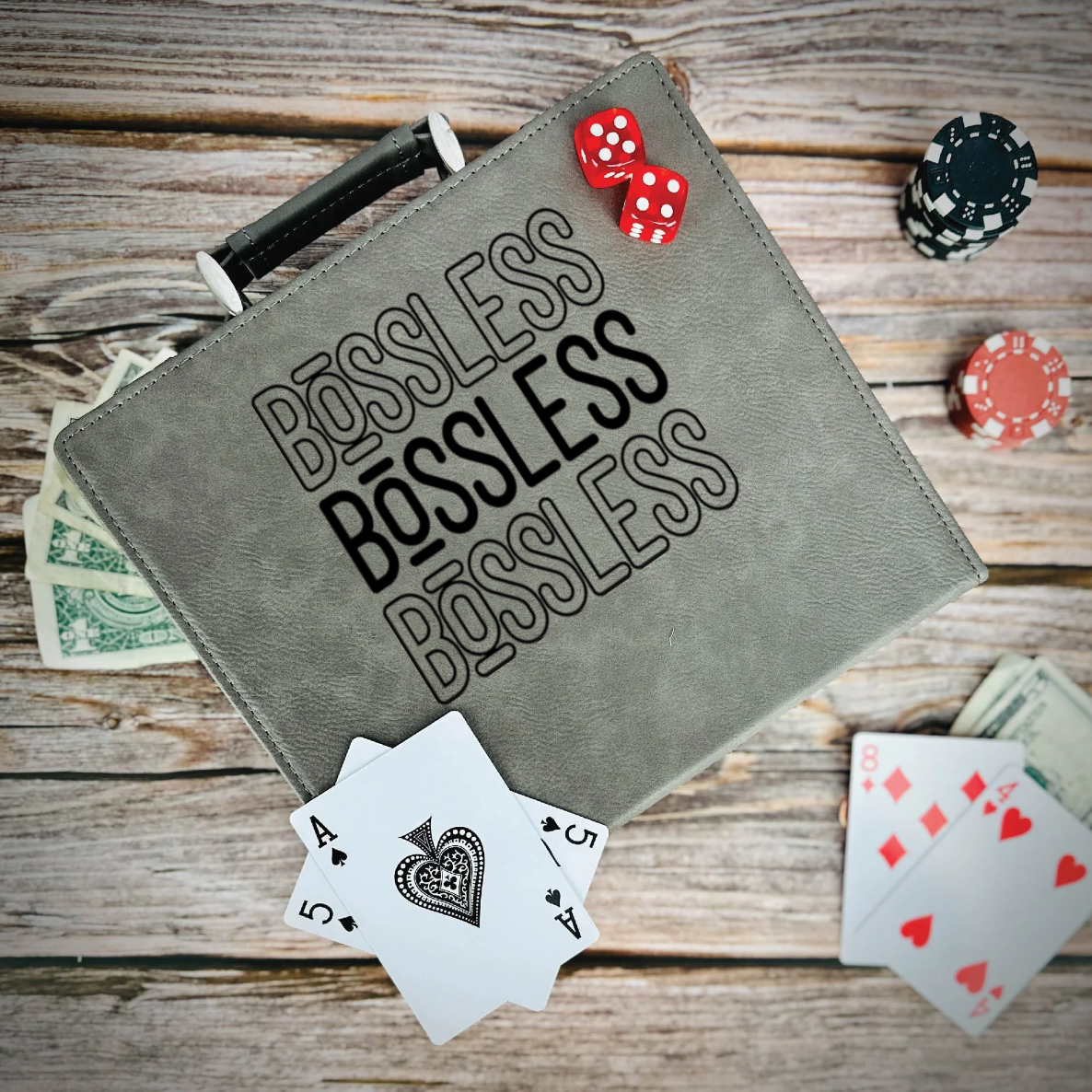 Bossless Life Poker Gift Set
