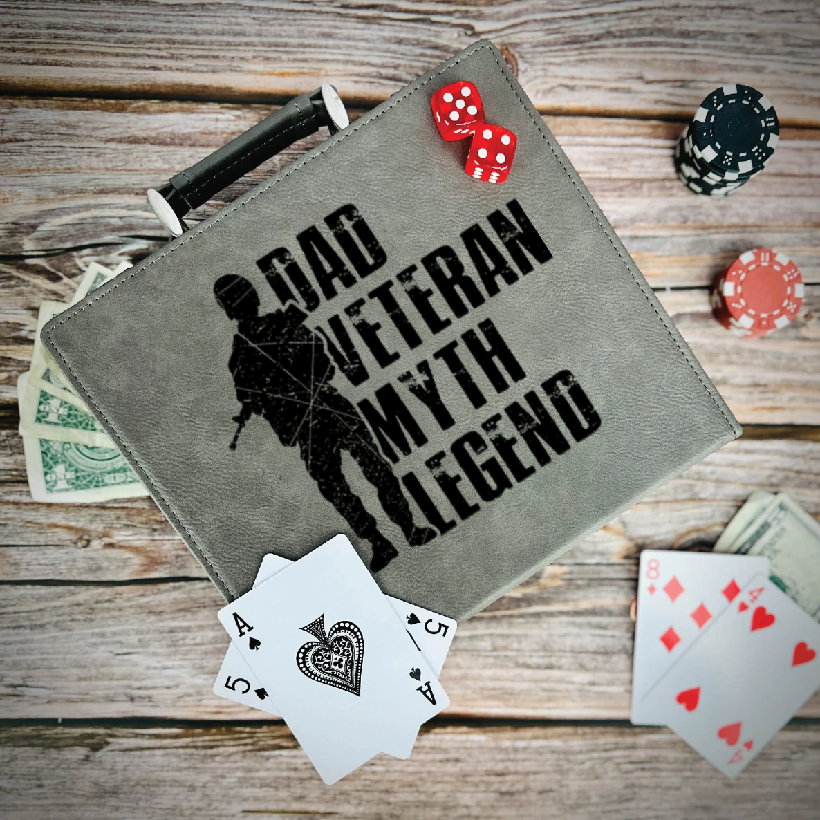 Dads A Legend Poker Gift Set