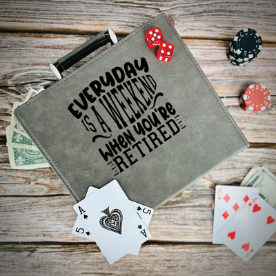 Every Day Is A Weekend Poker Gift Set