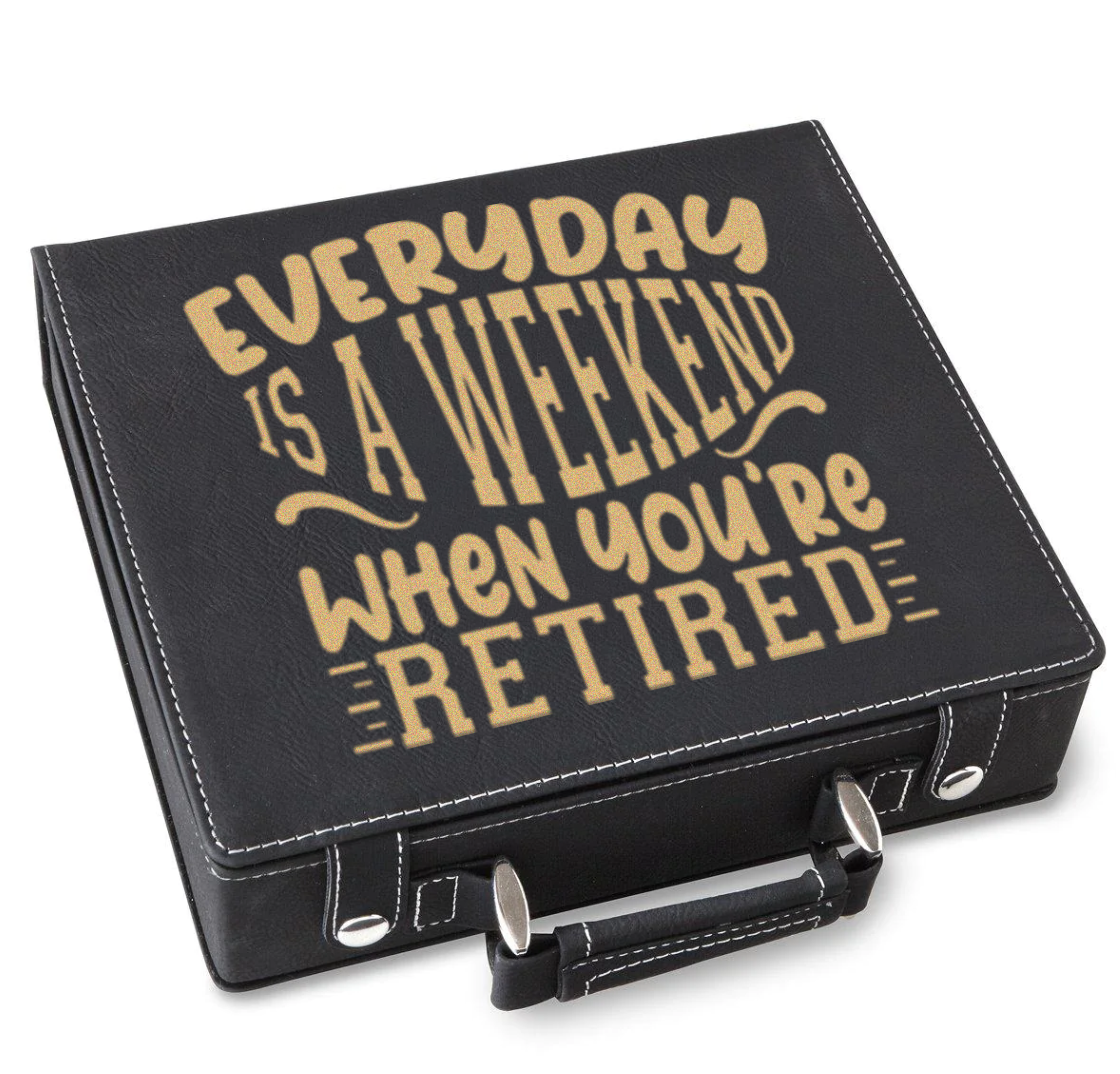 Every Day Is A Weekend Poker Gift Set