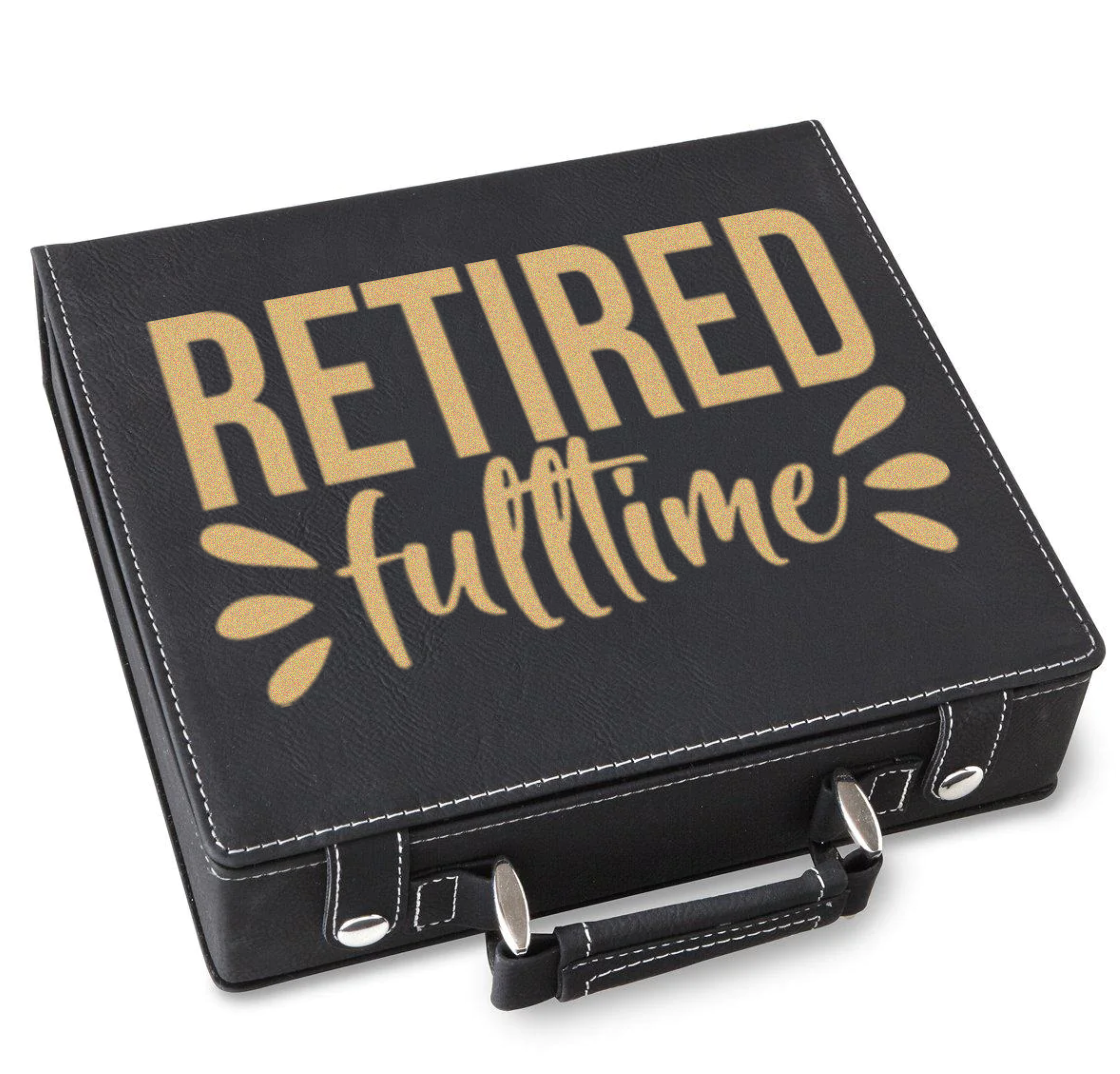 Fulltime Retired Poker Gift Set