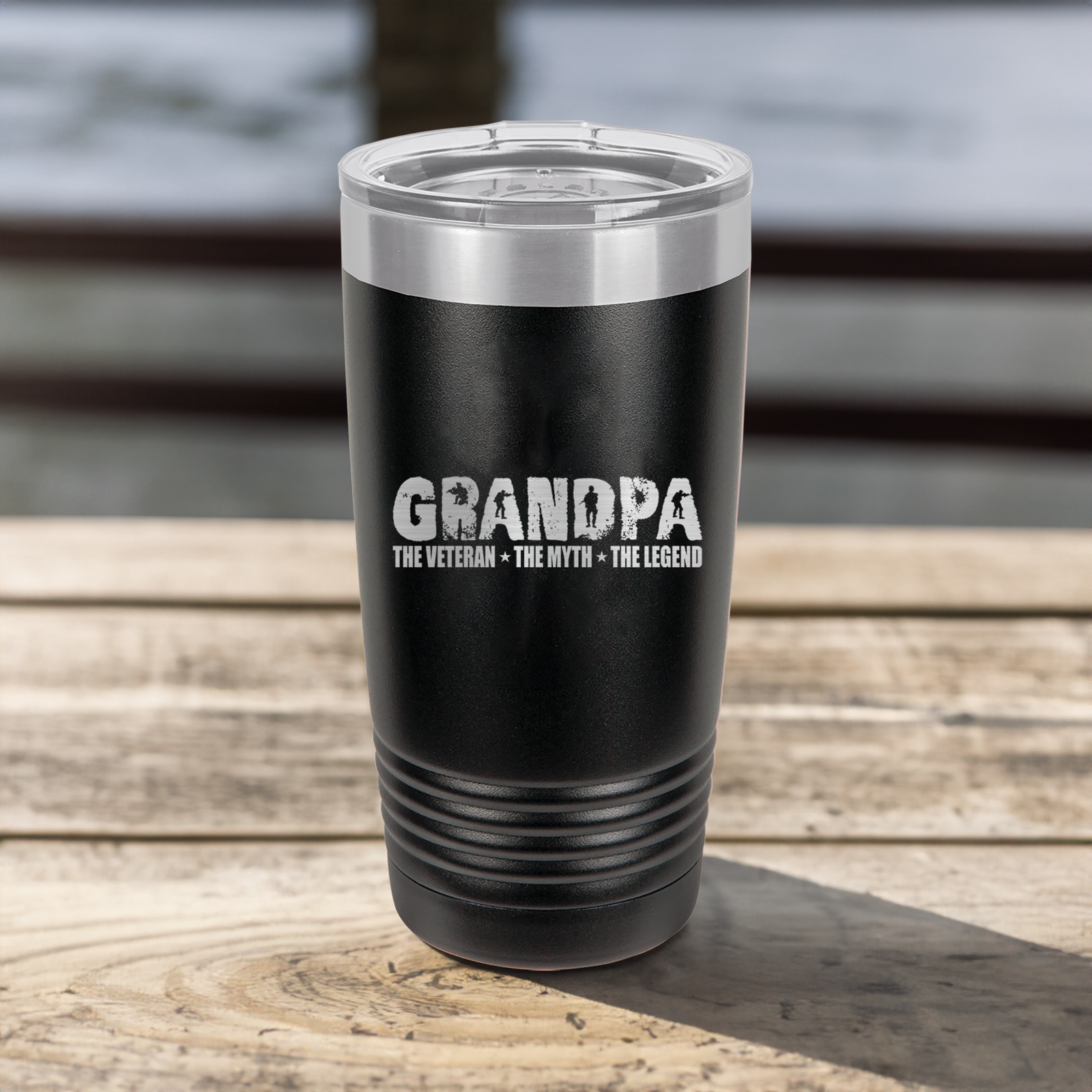 Grandpa Vet Myth Legend Tumbler