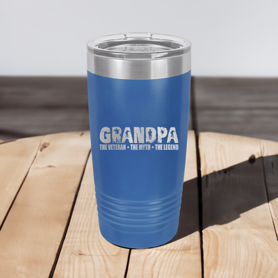 Grandpa Vet Myth Legend Tumbler