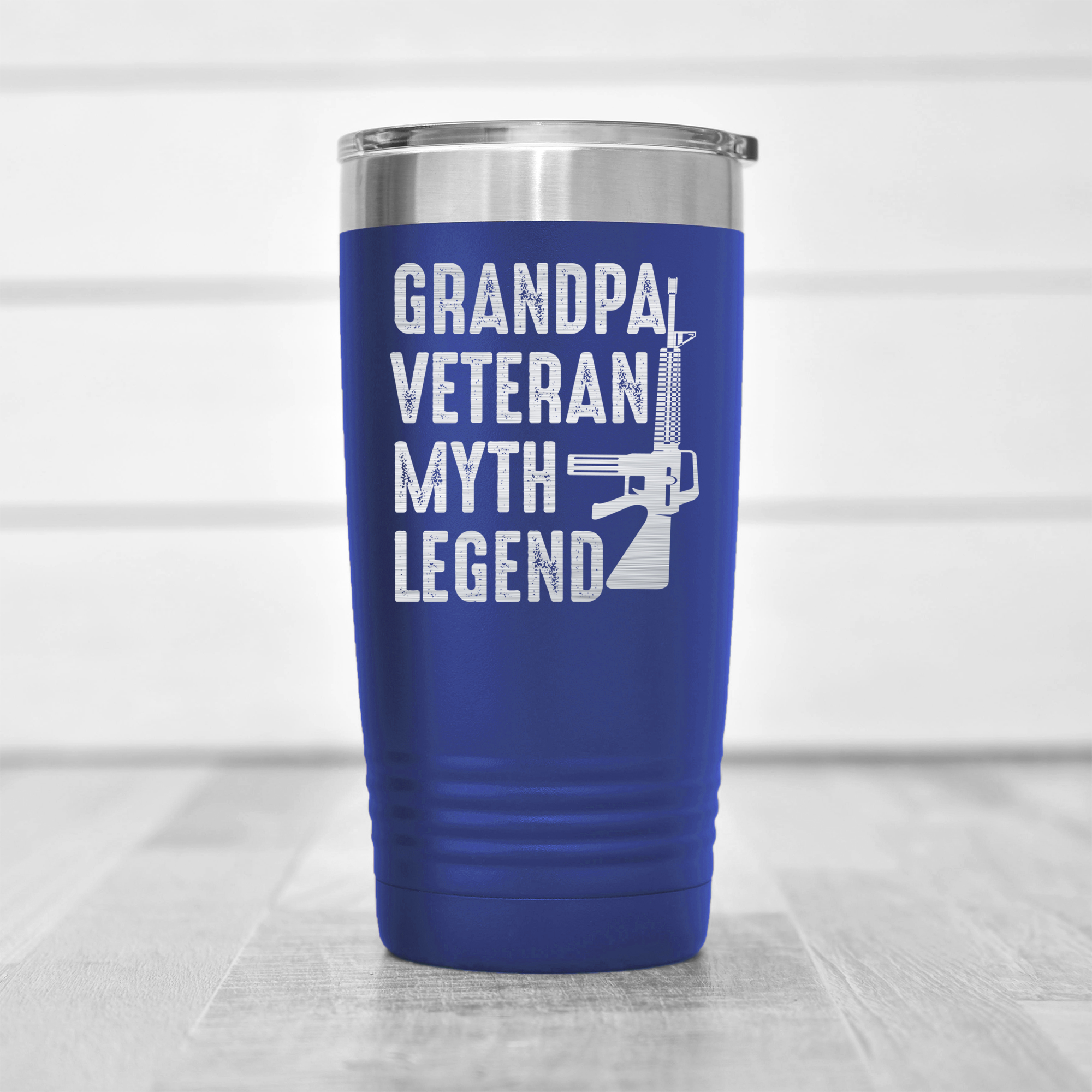 Grandpas-A-Legend-Tumbler Blue
