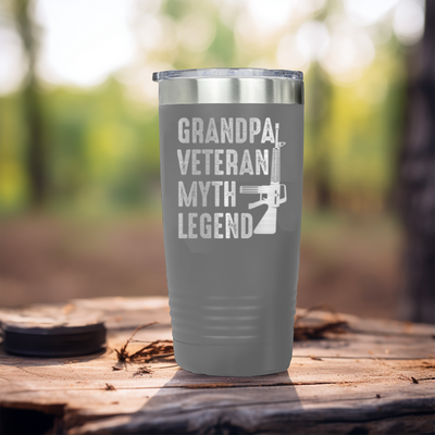 Grandpas-A-Legend-Tumbler Grey