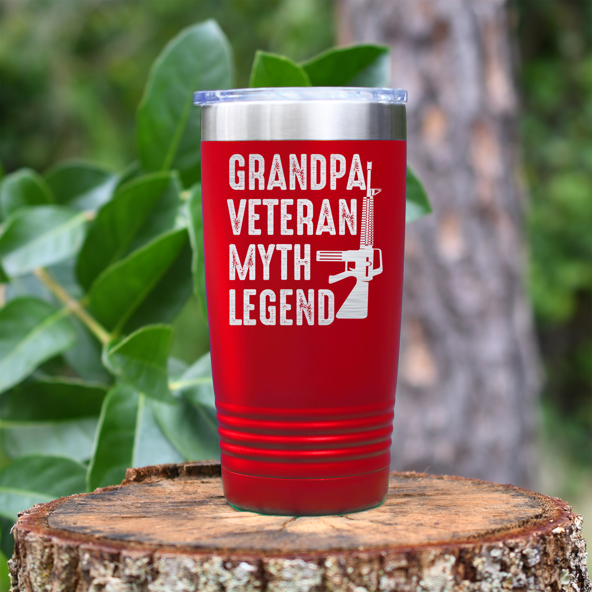 Grandpas-A-Legend-Tumbler Red