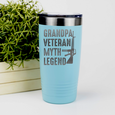 Grandpas-A-Legend-Tumbler Teal