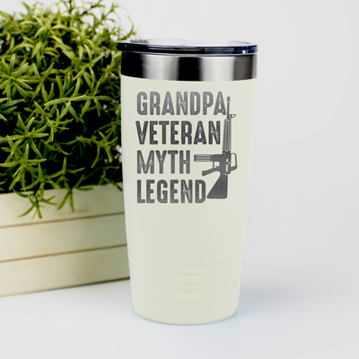 Grandpas-A-Legend-Tumbler White