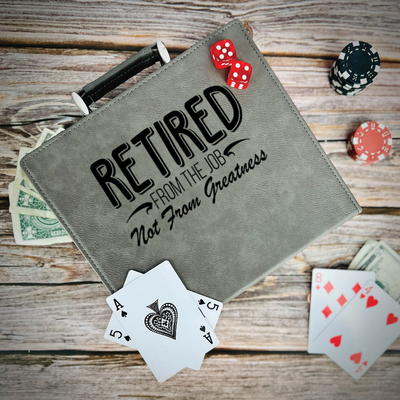 Greatness Never Retires Poker Gift Set