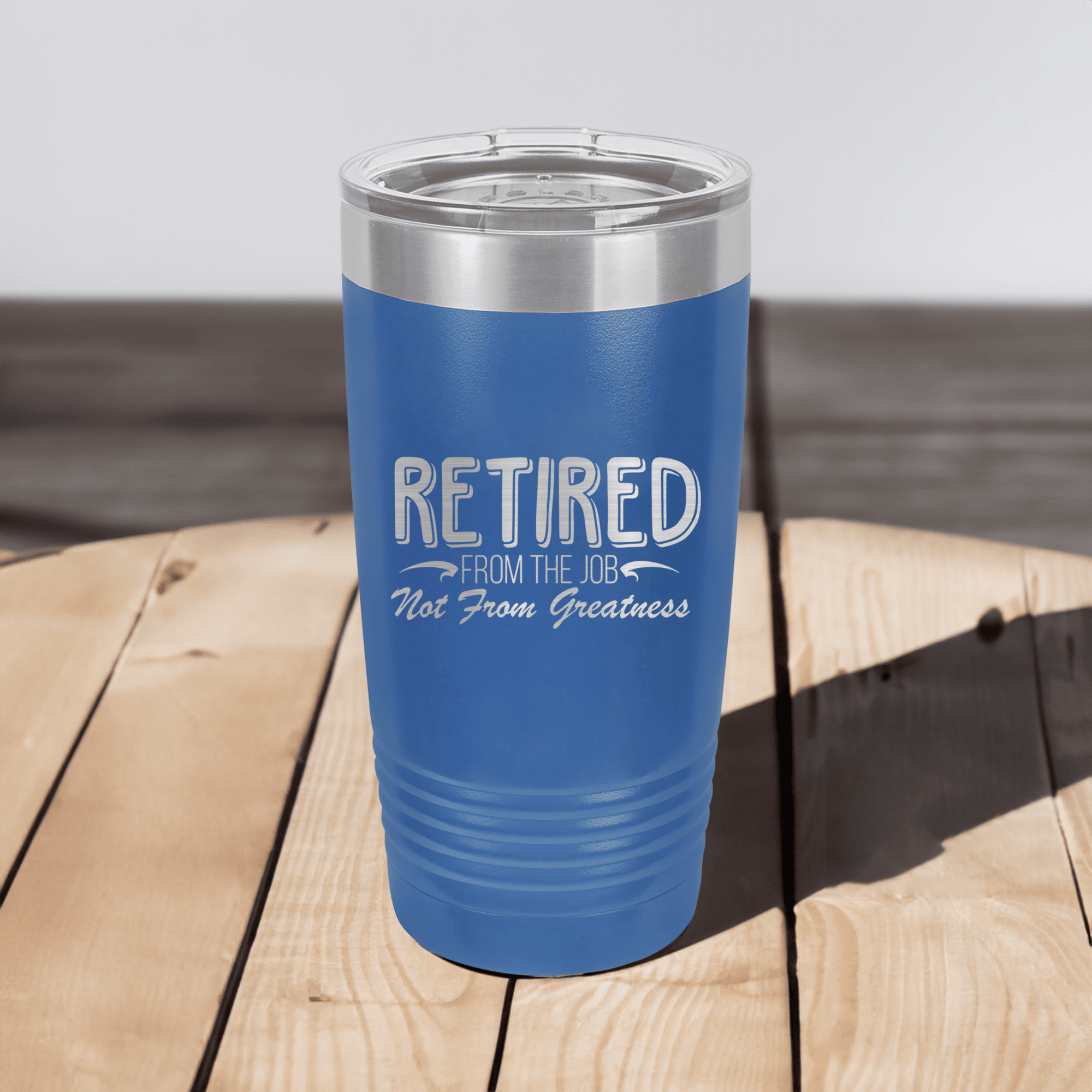 Greatness Never Retires Tumbler