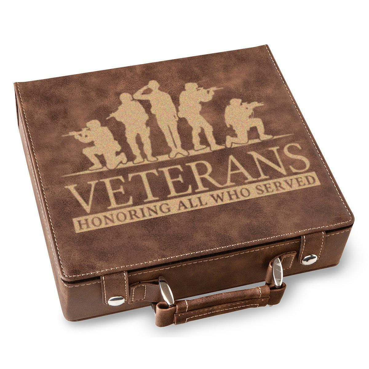 Honoring Who Served Poker Gift Set