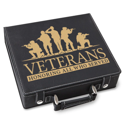 Honoring Who Served Poker Gift Set