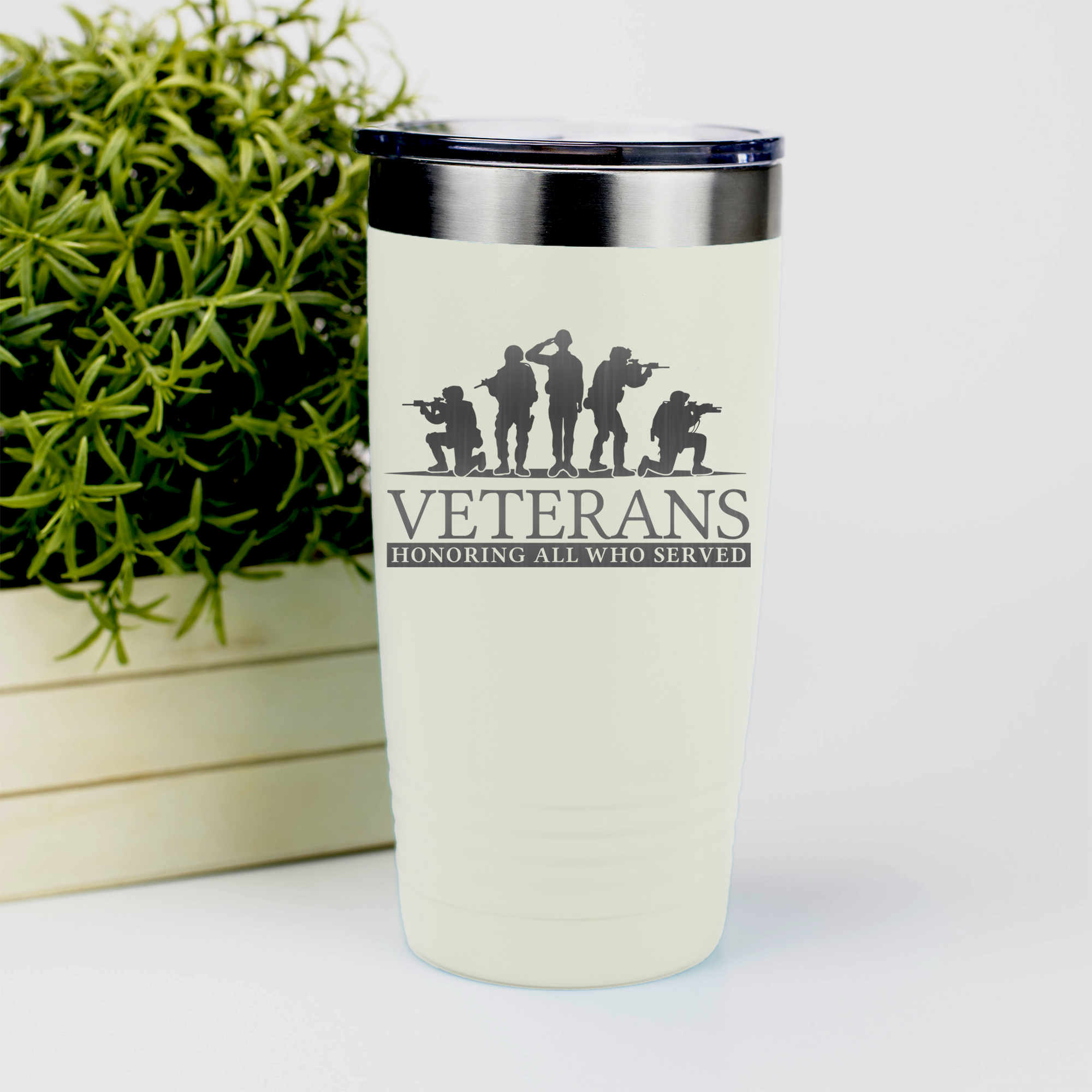 Honoring-Who-Served-Tumbler White