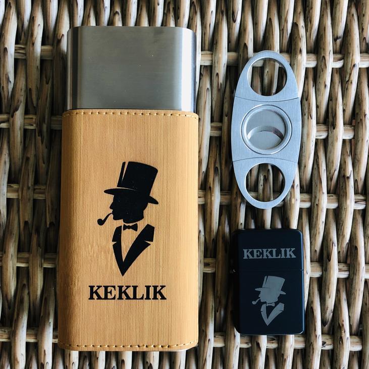GENTLEMEN'S CIGAR SET