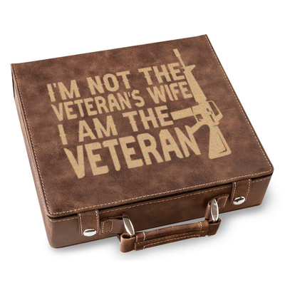 Im Not The Veterans Wife Poker Gift Set