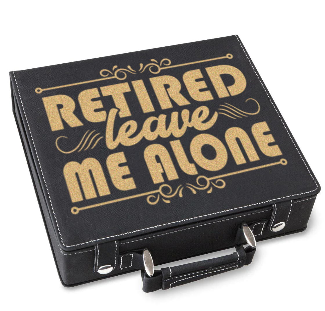 Im Retired Leave Me Alone Poker Gift Set