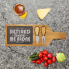Im Retired Leave Me Alone Wood Slate Serving Tray With Handle