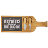 Im Retired Leave Me Alone Wood Slate Serving Tray With Handle