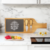 Its Time To Kick Back Wood Slate Serving Tray With Handle