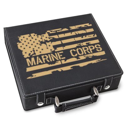 Marine Corps Hero Poker Gift Set