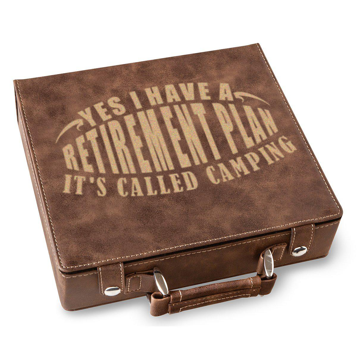 My Retirement Plan Is Camping Poker Gift Set