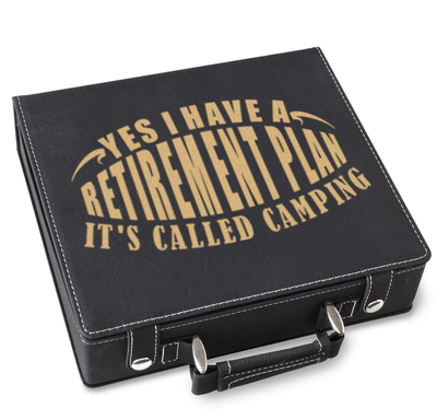 My Retirement Plan Is Camping Poker Gift Set