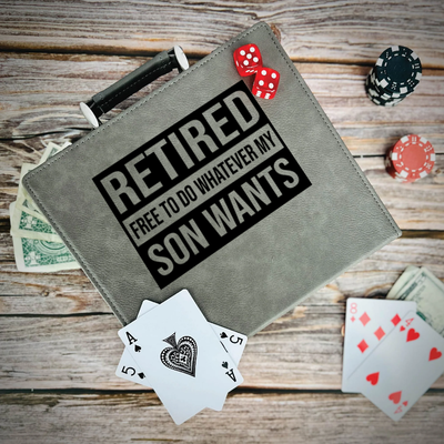 My Son Still Gives Me Orders Poker Gift Set