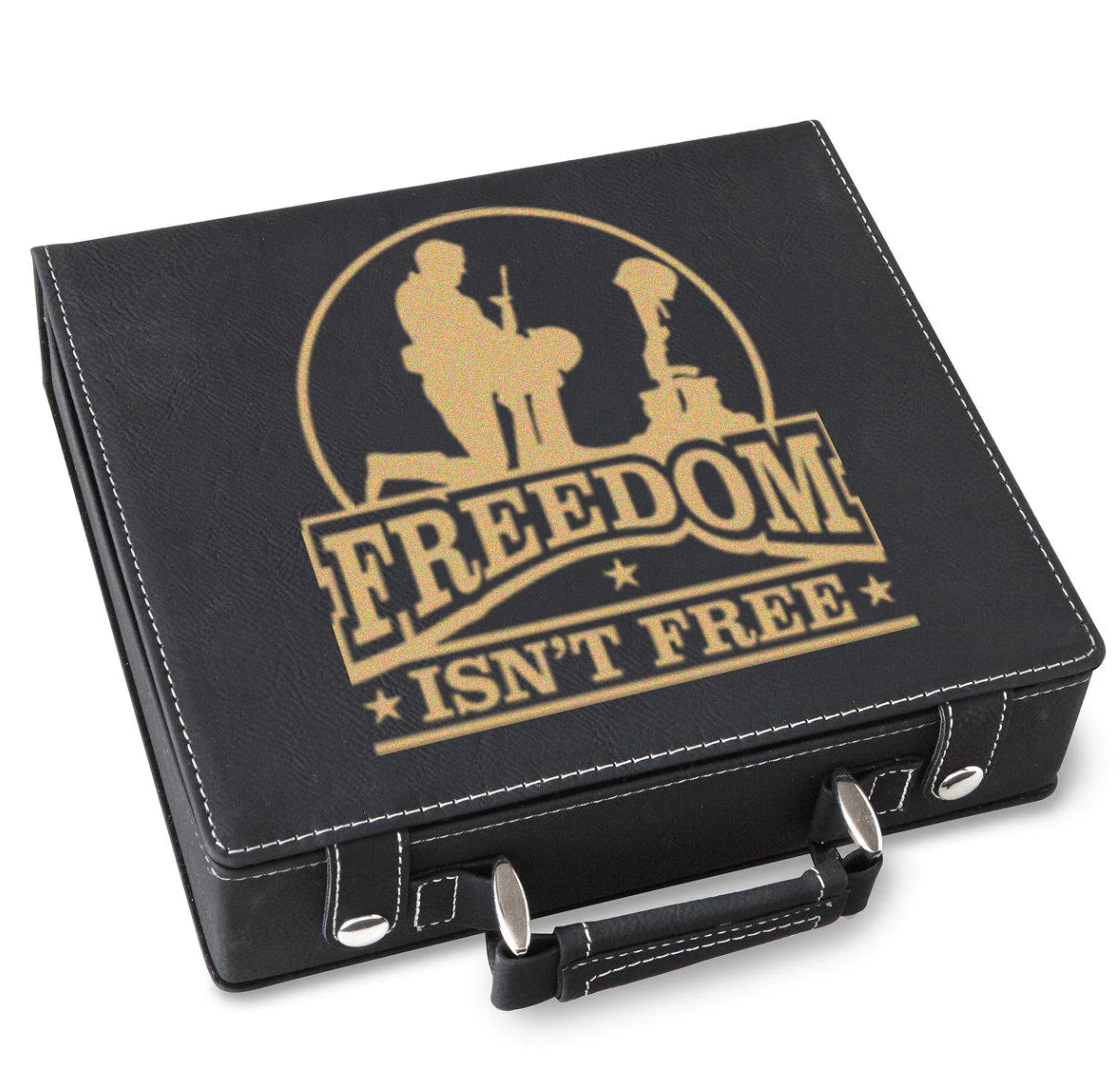 Not So Free Soldier Poker Gift Set