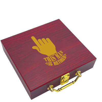 One Retired Guy Poker Gift Set