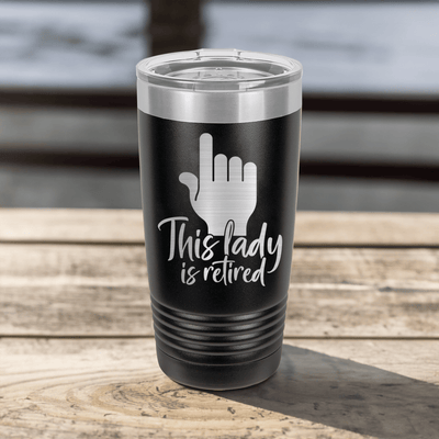 One Retired Lady Tumbler