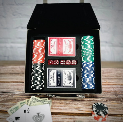 Retired Old Man Poker Gift Set