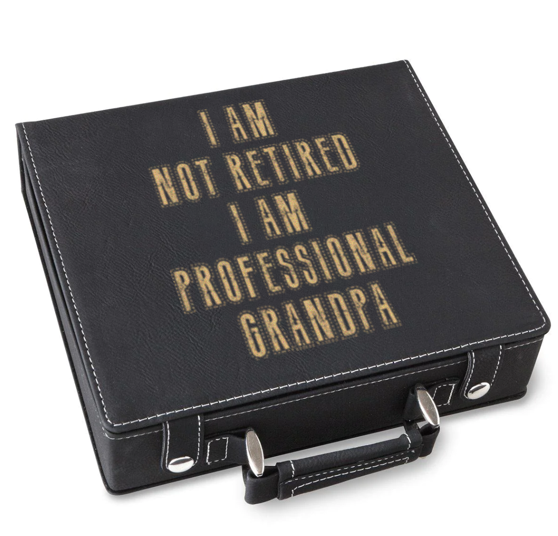 Professional Grandma For Life Poker Gift Set