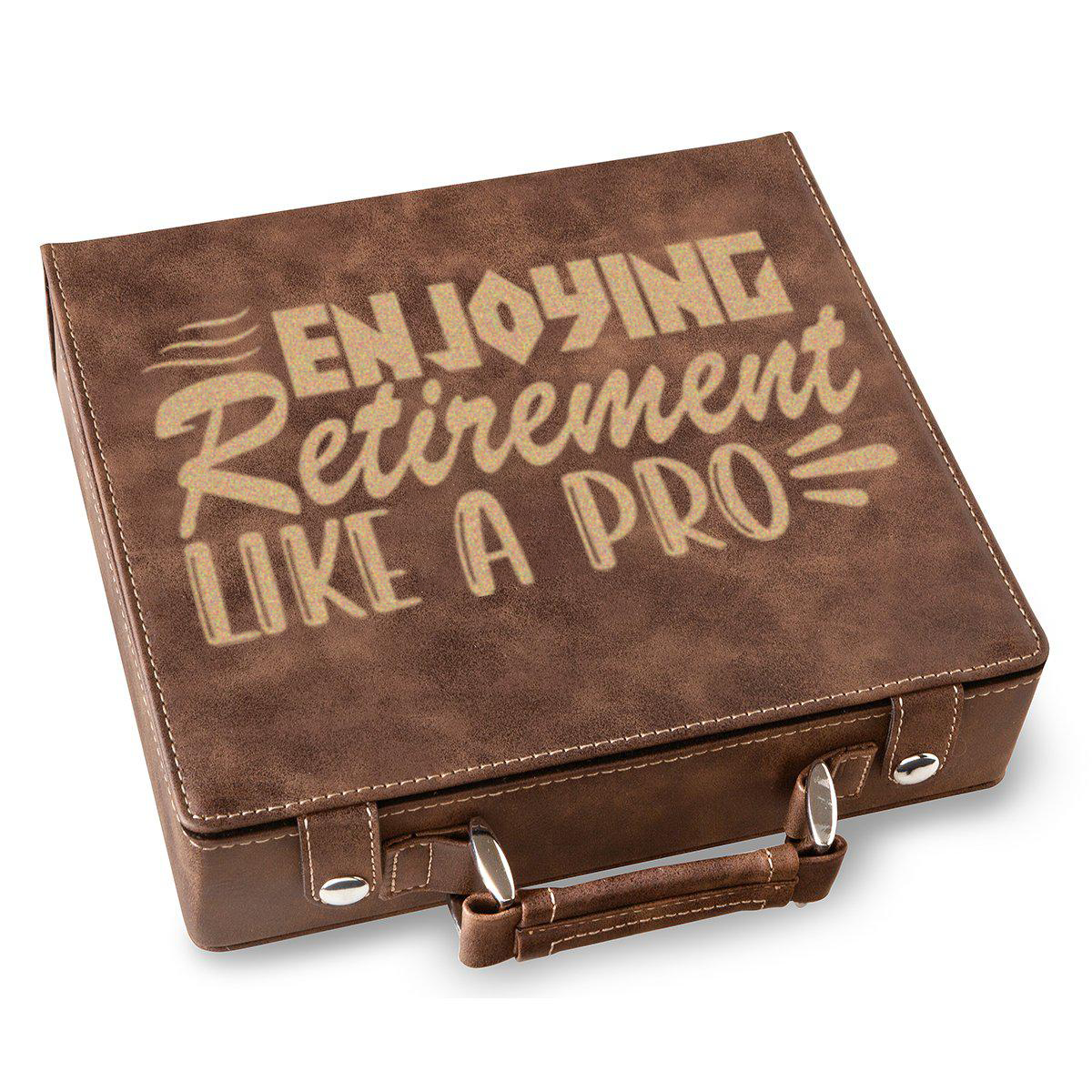 Professional Retiree Poker Gift Set