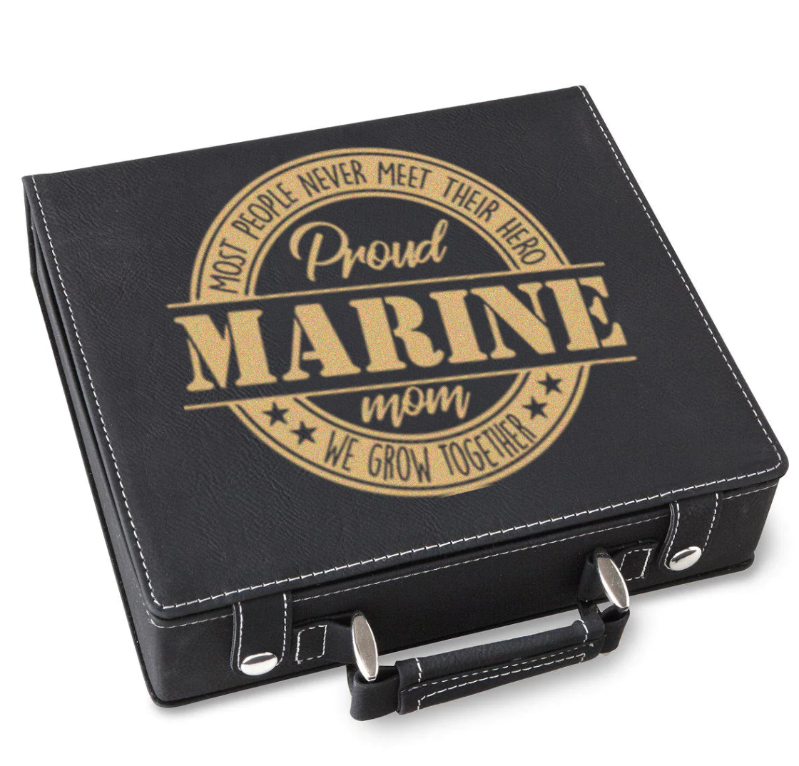 Proud Marine Poker Gift Set